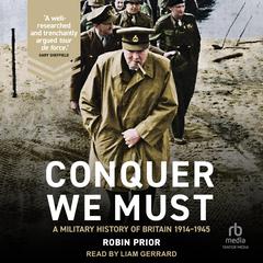 Conquer We Must by Robin Prior audiobook