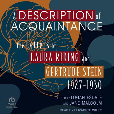 A Description of Acquaintance by Logan Esdale audiobook