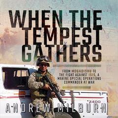 When the Tempest Gathers by Andrew Milburn audiobook