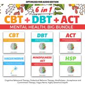 CBT+DBT+ACT | MENTAL HEALTH | BIG BUNDLE 6 IN 1 by  Helen Campbell audiobook