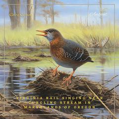 Virginia Rail Singing Near Gurgling Stream in Marshlands of Oregon: Atmospheric Audio for Productivity and Focus by Greg Cetus audiobook