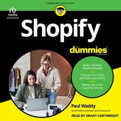 Shopify For Dummies by Paul Waddy audiobook