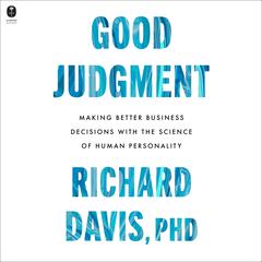 Good Judgment by Richard Davis audiobook