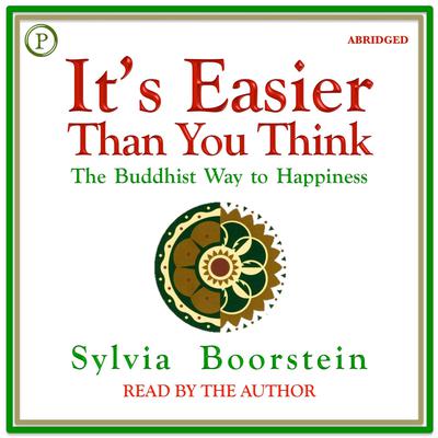 It's Easier than You Think by Sylvia Boorstein audiobook