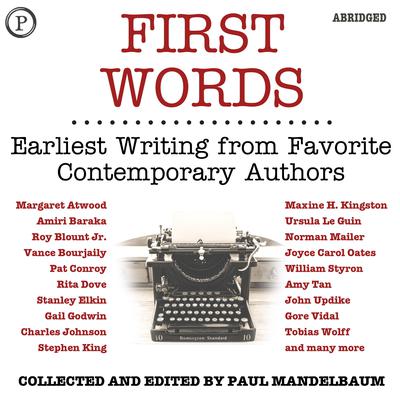 First Words by Louis Auchincloss audiobook
