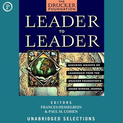 Leader to Leader by Frances Hesselbein audiobook