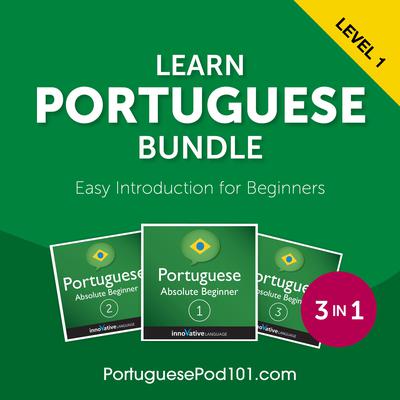 Learn Portuguese Bundle - Easy Introduction for Beginners by PortuguesePod101.com  audiobook