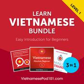 Learn Vietnamese Bundle - Easy Introduction for Beginners by  VietnamesePod101.com audiobook