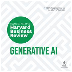Generative AI by Harvard Business Review audiobook