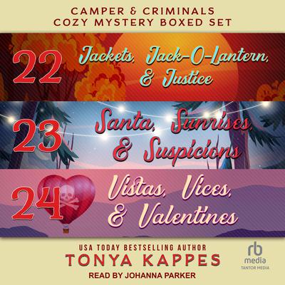 Camper and Criminals Cozy Mystery Boxed Set by Tonya Kappes audiobook