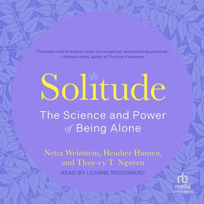 Solitude by Netta Weinstein audiobook