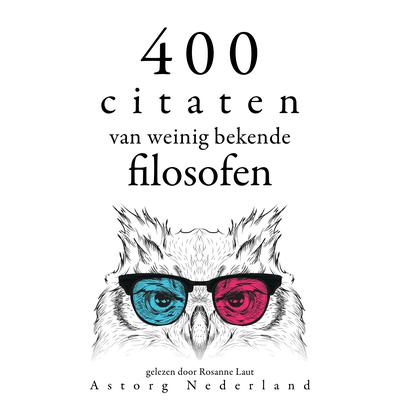 400 citaten van weinig bekende filosofen by Multiple Authors audiobook