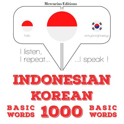 1000 kata-kata penting di Korea by J. M. Gardner audiobook