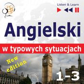 Angielski w typowych sytuacjach. 1-3 – New Edition: A Month in Brighton + Holiday Travels + Business English: (47 tematów na poziomie B1-B2 – Listen & Learn) by  Anna Kicińska audiobook