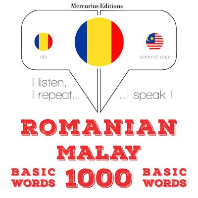 Română - malay: 1000 de cuvinte de bază by J. M. Gardner audiobook