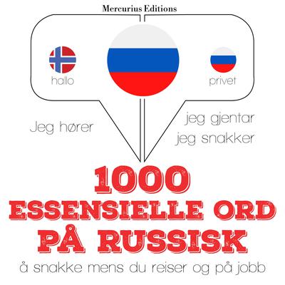 1000 essensielle ord på russisk by J. M. Gardner audiobook