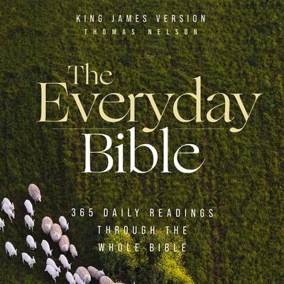The Everyday Audio Bible - King James Version, KJV by Thomas Nelson audiobook