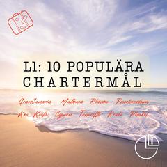 Tio populära chartermål by L1  audiobook