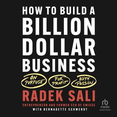How to Build a Billion-Dollar Business by Radek Sali audiobook