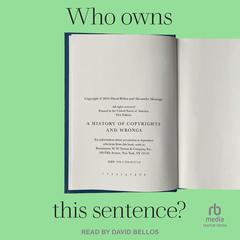 Who Owns This Sentence? by David Bellos audiobook