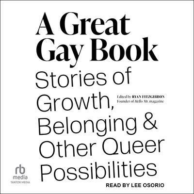 A Great Gay Book by Ryan Fitzgibbon audiobook