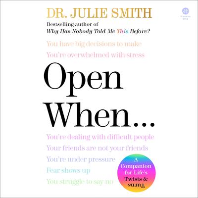 Open When by Julie Smith audiobook