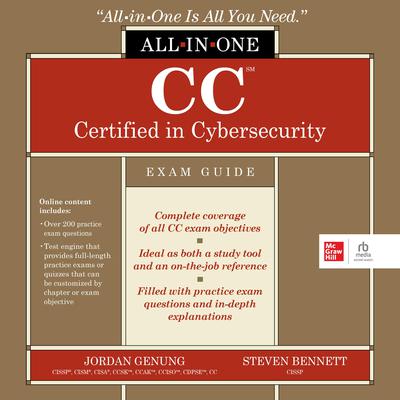 CC Certified in Cybersecurity All-in-One Exam Guide by Steven Bennett audiobook