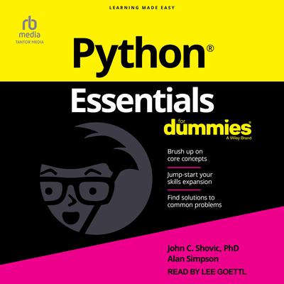 Python Essentials For Dummies by John C. Shovic audiobook