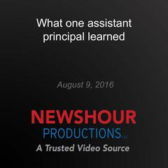 What one assistant principal learned by PBS NewsHour audiobook