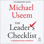 The Leader's Checklist, 10th Anniversary Edition by  Michael Useem audiobook