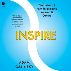 Inspire by Adam Galinsky audiobook