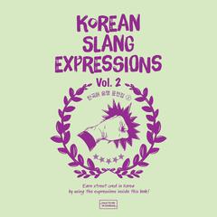 Korean Slang Expressions Vol. 2 by Talk To Me In Korean (TTMIK) audiobook
