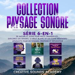 Collection Paysage Sonore : Série 6-en-1 de Nature et Sons pour Nuits Tranquilles - Explorez les Orages, le Bruit Blanc, et les Sons Méditatifs Apaisants pour un Sommeil Profond et Réparateur by Creative Sounds Academy audiobook