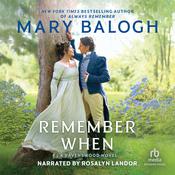 Remember When by  Mary Balogh audiobook