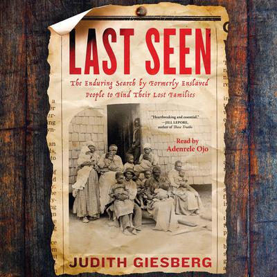 Last Seen by Judith Giesberg audiobook
