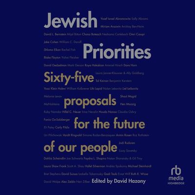 Jewish Priorities by David Hazony audiobook