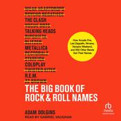 The Big Book of Rock & Roll Names by  Adam Dolgins audiobook