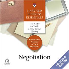 Negotiation by Harvard Business Review audiobook