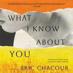 What I Know About You by Éric Chacour audiobook