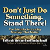 Don't Just Do Something, Stand There! by  Sandra Janoff audiobook
