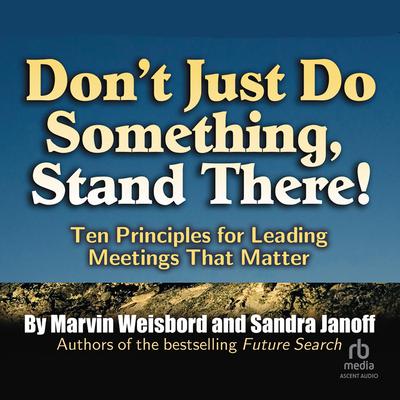Don't Just Do Something, Stand There! by Sandra Janoff audiobook
