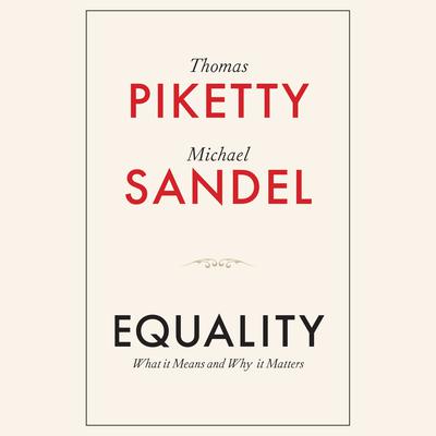 Equality by Michael J. Sandel audiobook