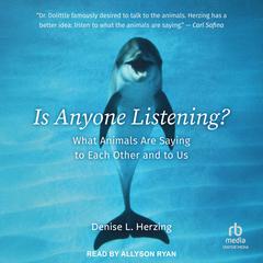 Is Anyone Listening? by Denise L. Herzing audiobook