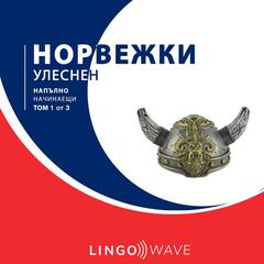 норвежки Улеснен - Напълно начинаещи - Том 1 от 3 by Lingo Wave audiobook