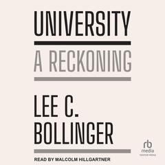 University by Lee C. Bollinger audiobook