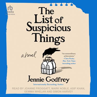 The List of Suspicious Things by Jennie Godfrey audiobook