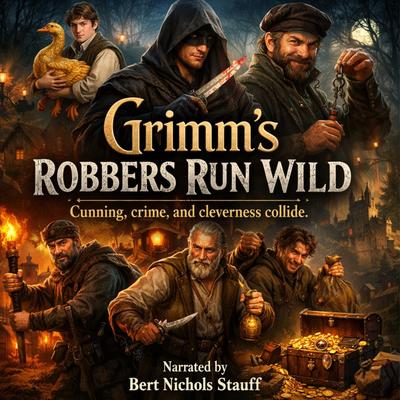 Grimm’s Robbers Run Wild! by Jacob and Wilhelm Grimm audiobook